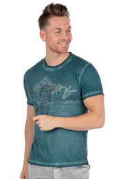 Trachtenshirt Trachtenshirt Herren - ONUR - petrol, torf