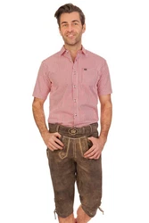 Spieth & Wensky Trachtenhemd KANU rot/blau