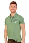 Hangowear Trachtenshirt Herren LINUS anthrazit/grün