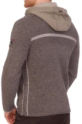 Spieth & Wensky Trachtenstrickjacke MANNHEIM anthrazit/pepper