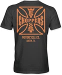 West Coast Choppers T-Shirt Og Atx Tee Schwarz
