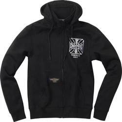 West Coast Choppers Kapuzenpullover Og Atx Zip Hoody Schwarz