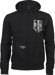 West Coast Choppers Kapuzenpullover Og Atx Zip Hoody Schwarz