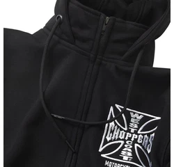 West Coast Choppers Kapuzenpullover Og Atx Zip Hoody Schwarz