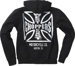 West Coast Choppers Kapuzenpullover Og Atx Zip Hoody Schwarz