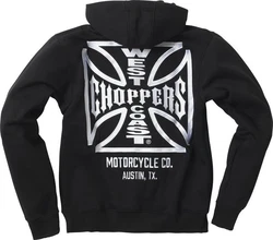 West Coast Choppers Kapuzenpullover Og Atx Zip Hoody Schwarz