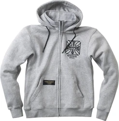West Coast Choppers Kapuzenpullover Og Atx Zip Hoody Grau Melange
