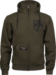 West Coast Choppers Kapuzenpullover Og Atx Zip Hoody Olivgrün