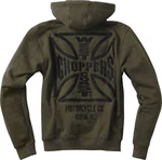 West Coast Choppers Kapuzenpullover Og Atx Zip Hoody Olivgrün