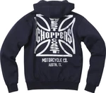 West Coast Choppers Kapuzenpullover Og Atx Zip Hoody Navy Blue