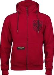 West Coast Choppers Kapuzenpullover Og Atx Zip Hoody Rot