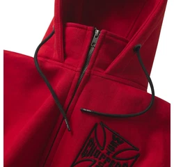 West Coast Choppers Kapuzenpullover Og Atx Zip Hoody Rot