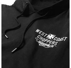West Coast Choppers Kapuzenpullover Frisco Hoody Schwarz