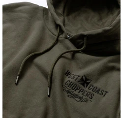 West Coast Choppers Kapuzenpullover Frisco Hoody Grün