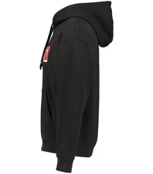 HUGO Sweatshirt Hoodie Diqerio Beige/Schwarz/Rot