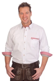 Trachtenhemd Trachtenhemd - BERT - rot, grn