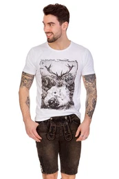 Trachtenjeans Trachtenjeans Herren - PAOLO - dunkelbraun