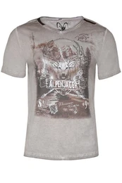 Trachtenshirt Trachtenshirt Herren - GNTHER - moon rock