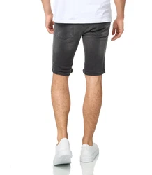 Denim House Jeansshorts Schne Destroyed Jeans Capri im Used-Look Schwarz (32)