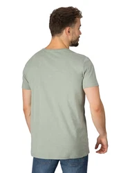 DENIMFY T-Shirt Herren Printshirt DFNuri Regular Fit Grün/Dunkelgrün/Hellgrün/Khaki