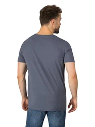 DENIMFY T-Shirt Herren Printshirt DFNuri Regular Fit Dunkelblau/Grau/Blau/Hellblau/Dunkelgrün