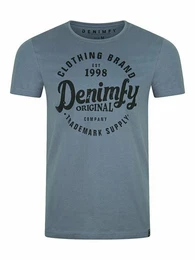 T-Shirt Herren Printshirt DFNuri Regular Fit (1-tlg) Kurzarm Tee Shirt mit Rundhalsausschnitt aus 100% Baumwolle