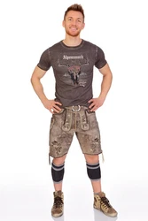 MarJo Trachtenshirt Herren JÜRGEN pavement/blue night