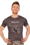 MarJo Trachtenshirt Herren JÜRGEN pavement/blue night