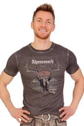 Trachtenshirt Trachtenshirt Herren - JRGEN - pavement, blue night
