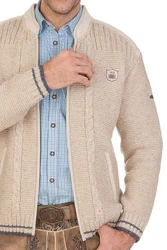 Spieth & Wensky Trachtenstrickjacke GRAHAM braun/natur