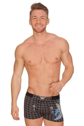 KRGER BUAM Schlafanzug Boxershorts - BAYERN - grau