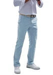 John Devin Chinohose Regular-Fit Hellblau/Blau John Devin Chinohose Regular-Fit Hellblau/Blau