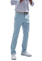Chinohose regular-fit, lange Oxford Hose aus elastischer Baumwoll-Qualitt