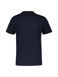 LERROS T-Shirt Logo (T-Shirt) Dunkelblau/Lila