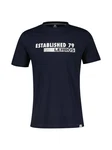 LERROS T-Shirt Logo (T-Shirt) Dunkelblau/Lila