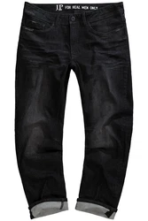 JP1880 5-Pocket-Jeans FLEXNAMIC Bauchfit Regular Fit Schwarz/Grau