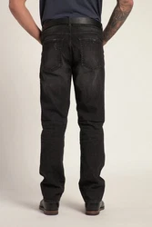 JP1880 5-Pocket-Jeans FLEXNAMIC Bauchfit Regular Fit Schwarz/Grau
