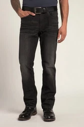 JP1880 5-Pocket-Jeans FLEXNAMIC Bauchfit Regular Fit Schwarz/Grau