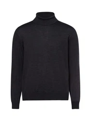 MAERZ Muenchen Pullover Rollkragen 1/1 Arm Dunkelgrau/Grau/Schwarz