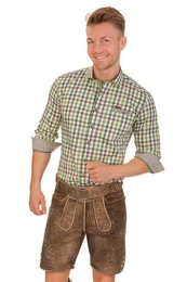 Trachtenlederhose Lederhose Herren kurz - SVEN - braun