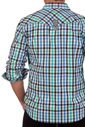 Spieth & Wensky Trachtenhemd TULIO rot/blau