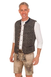 orbis Trachtenweste Style LUDWIG blau/schlamm