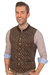 orbis Trachtenweste Style LUDWIG blau/schlamm