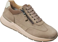 Schumann und Söhne Schnürschuh perfekte Passform Beige/Braun/Khaki