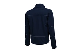 TMG International Softshelljacke Arbeitsjacke Bundjacke Freizeit Outdoor Jacke Dunkelblau/Lila/Blau/Hellblau