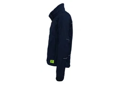 TMG International Softshelljacke Arbeitsjacke Bundjacke Freizeit Outdoor Jacke Dunkelblau/Lila/Blau/Hellblau