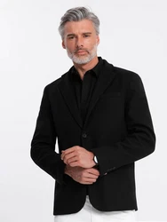 OMBRE Sakko Herren Sakko Weiß/Creme/Schwarz