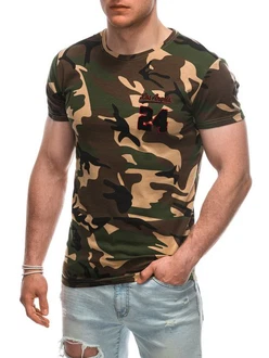 Edoti Print-Shirt Regular Fit