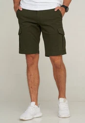 Jack & Jones Shorts JJCARGO SHORTS Dunkelgrün/Khaki/Grün