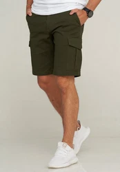 Jack & Jones Shorts JJCARGO SHORTS Dunkelgrün/Khaki/Grün